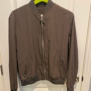 Men’s Dark Tan lightweight Bomber Jacket